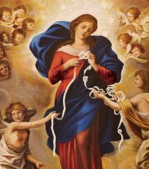 Prière à Marie qui défait les noeuds