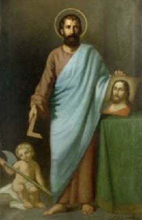 pintura de San Judas Tadeo